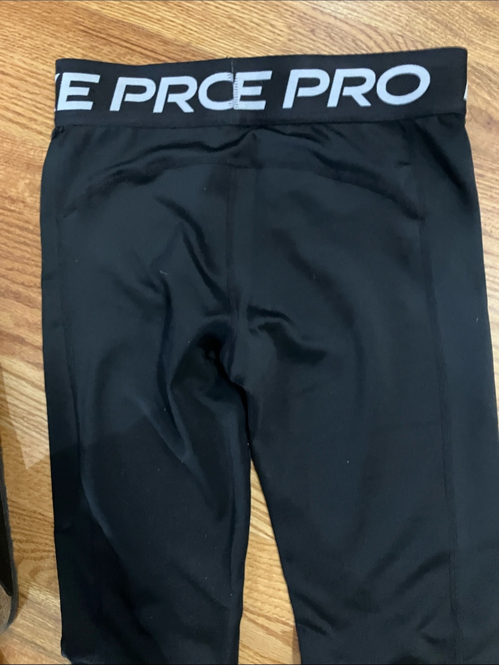 Nike Pro Women’s Black and Pink Pattern Legging and Black Legging Sz XL EUC - Picture 6 of 12